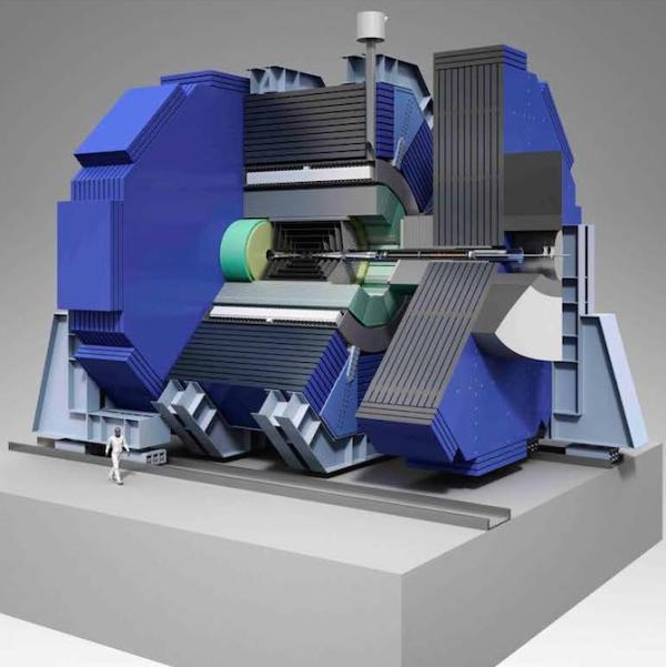 Graphic illustration of SiD - "Silicon Detector"